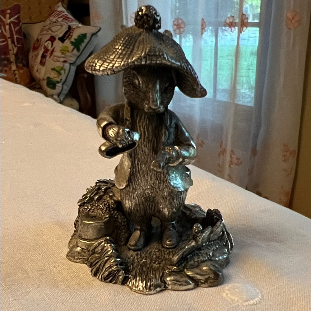 Godinger Silver Peter Rabbit Figurine.